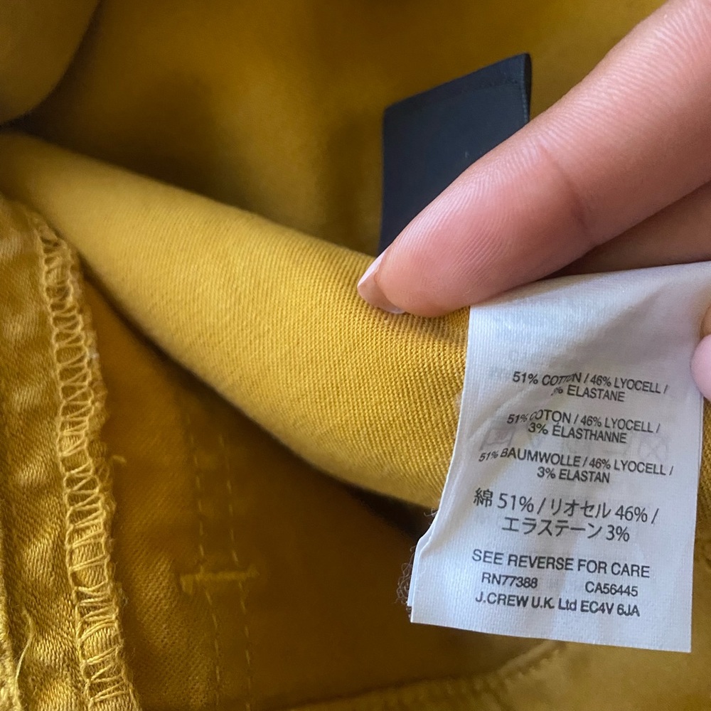 J Crew Skinny stretch cargo pant with zippers - Picture 7 of 10